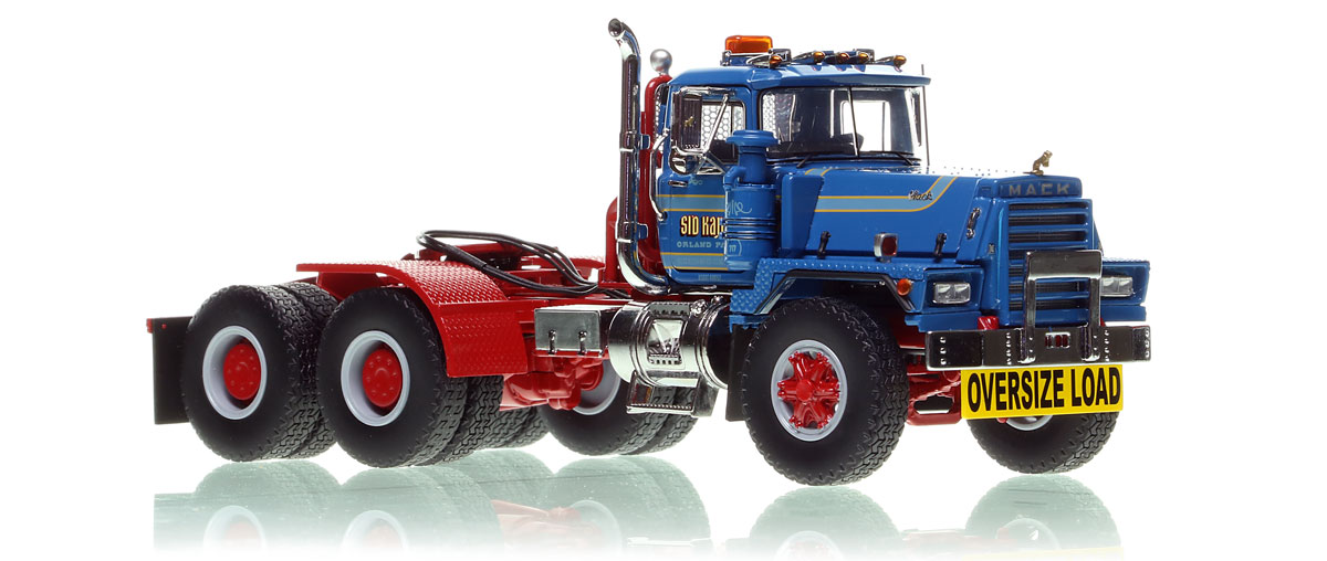 1:50 scale diecast model of Sid Kamp Trucking Mack RD800 Tandem Axle Tractor